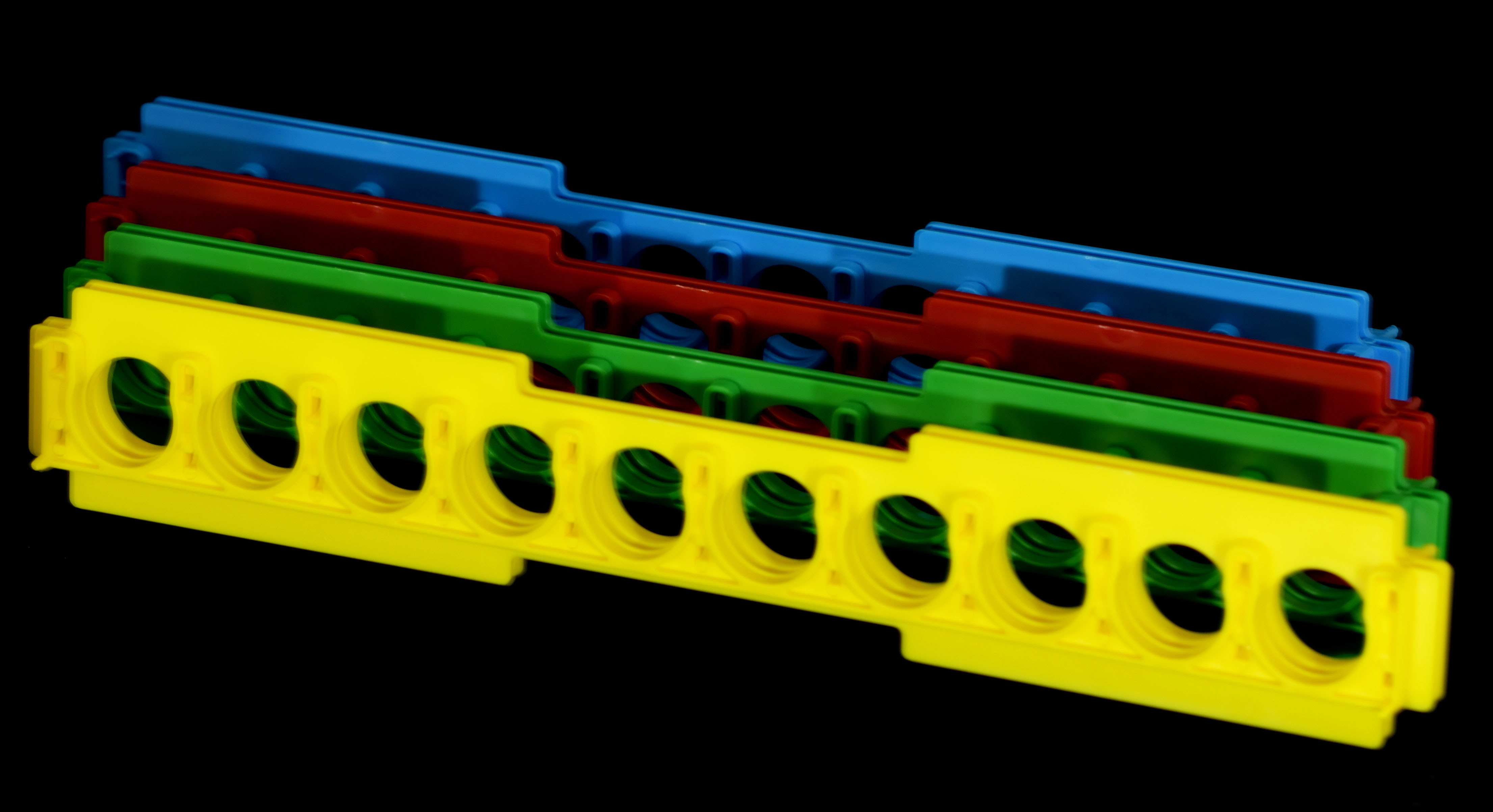 Drosoflipper units in four colours